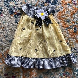 🐝 Bee Dress with Bloomers